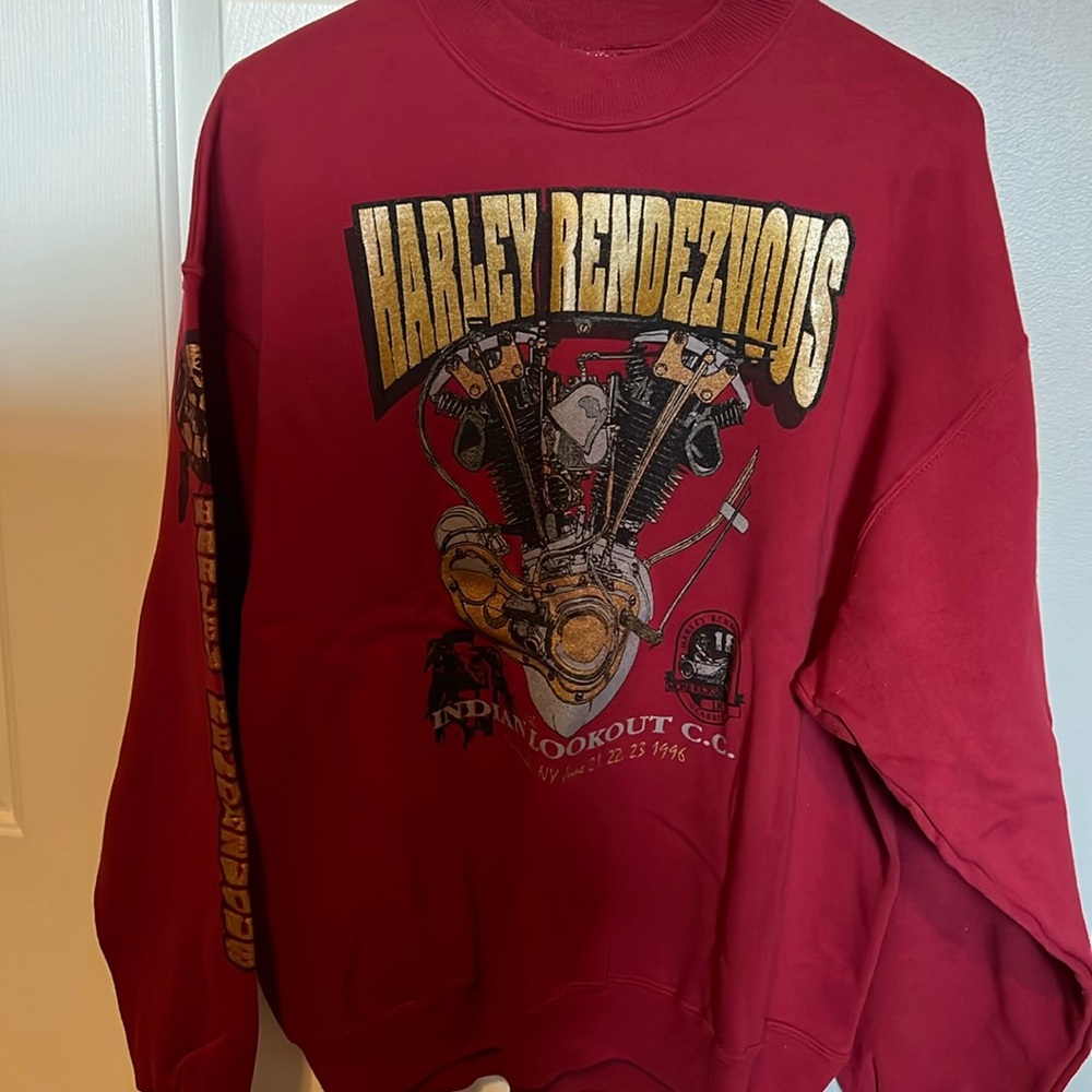 Vintage Harley Davidson Crew Neck